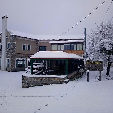 Elikonio Hotell Agia Anna  Exteriör bild